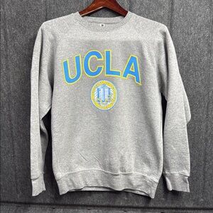 UCLA Oura Gray Crewneck Sweater Classic Style